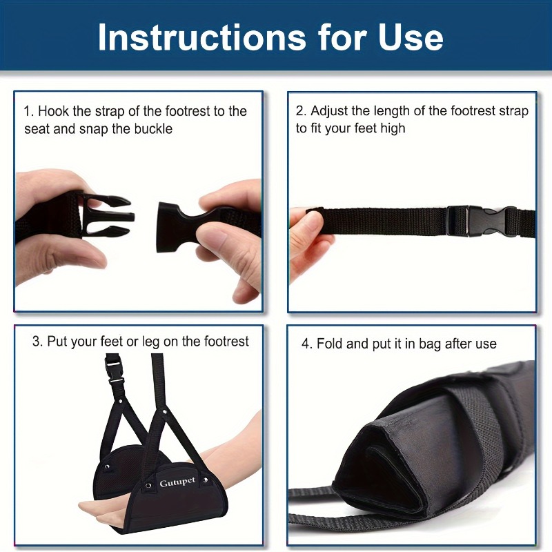 Hamak na nogi do samolotu, pod – Travel Accessories On Plane recenzja i cena