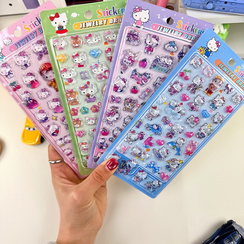 Naklejki Hello Kitty 3D z efek – Travel Journal Accessories recenzja i cena