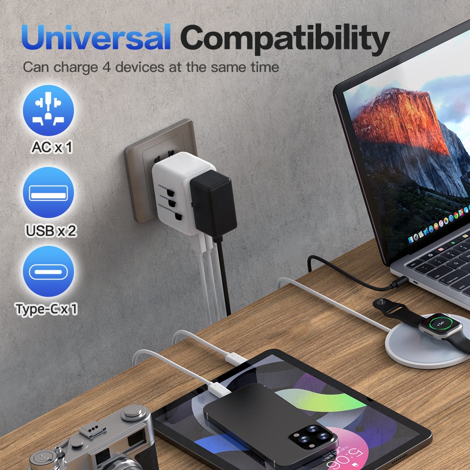 Ładowarka GaN 20W typu C, uniw – Travel Plug Type C recenzja i cena