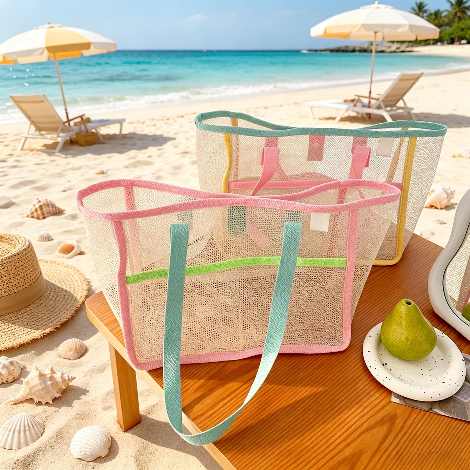 Torby plażowe damskie, kolorow – Travel Accessories Shops recenzja i cena
