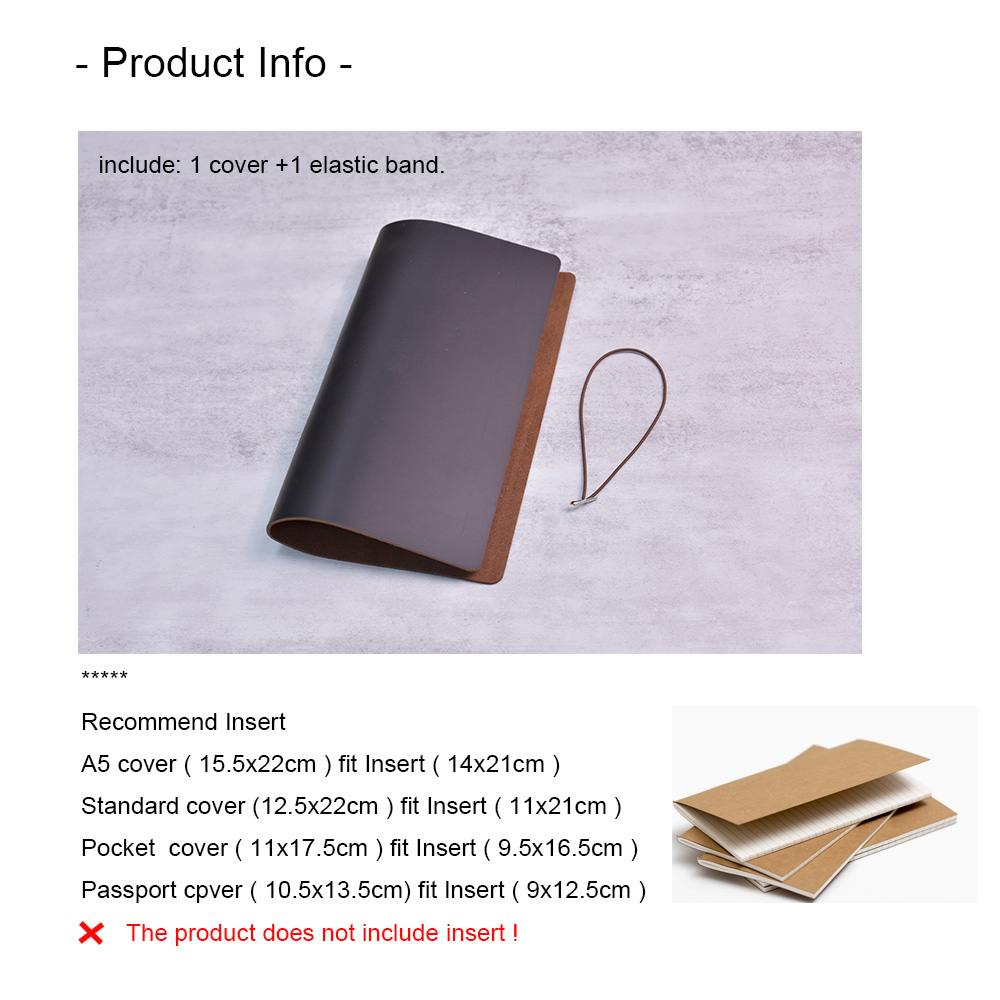 Okładka na notatnik DIY ze skó – Travel Journal Accessories recenzja i cena