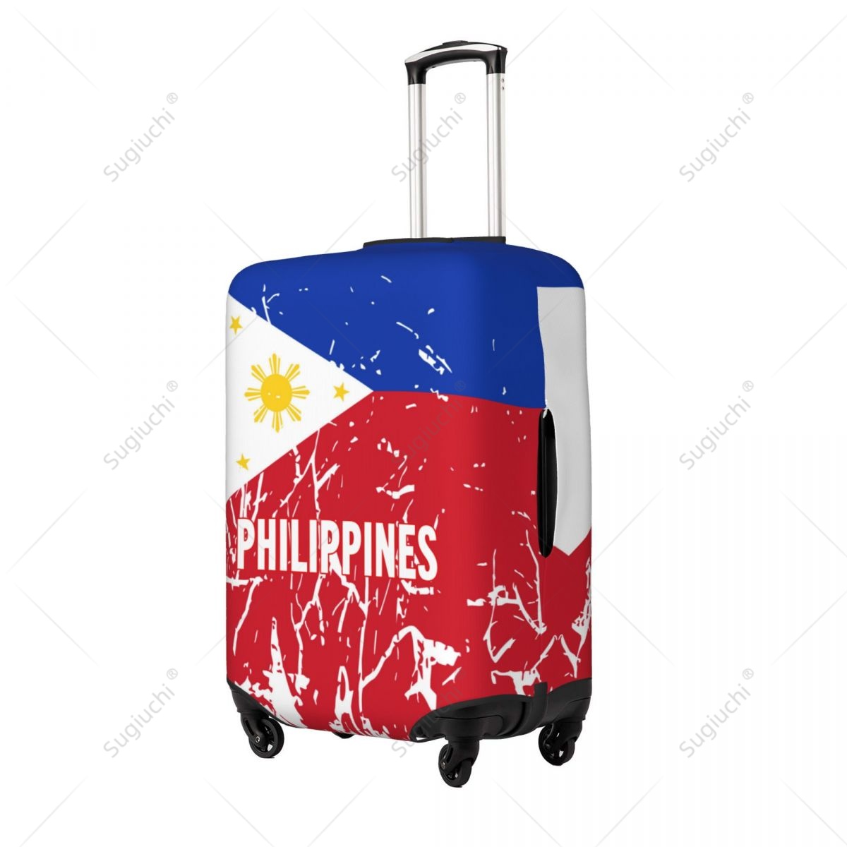 Pokrowiec na walizkę z flagą F – Travel Accessories Philippines recenzja i cena