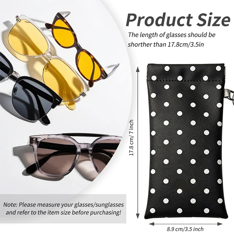 1 szt. Etui na okulary w kropk – Travel Accessories Pouch For Women recenzja i cena