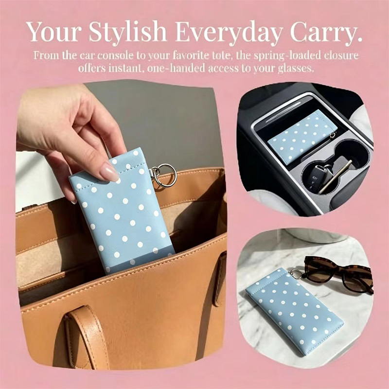 1 szt. Etui na okulary w kropk – Travel Accessories Pouch For Women recenzja i cena