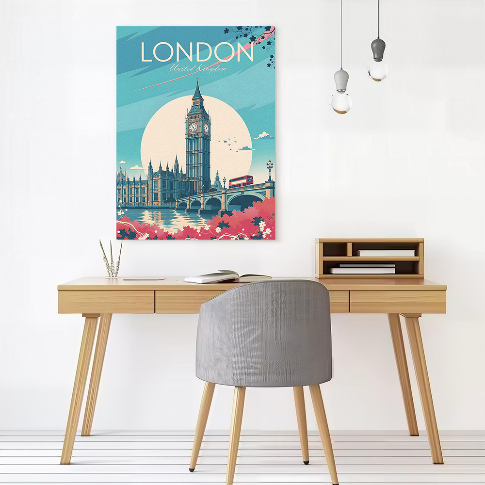 Plakat na płótnie z motywem Lo – Travel Accessories London recenzja i cena