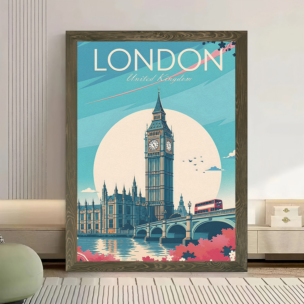 Plakat na płótnie z motywem Lo – Travel Accessories London recenzja i cena