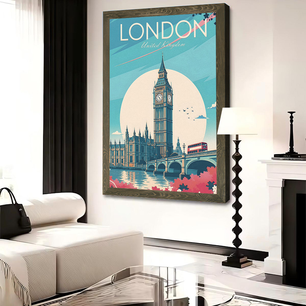 Plakat na płótnie z motywem Lo – Travel Accessories London recenzja i cena