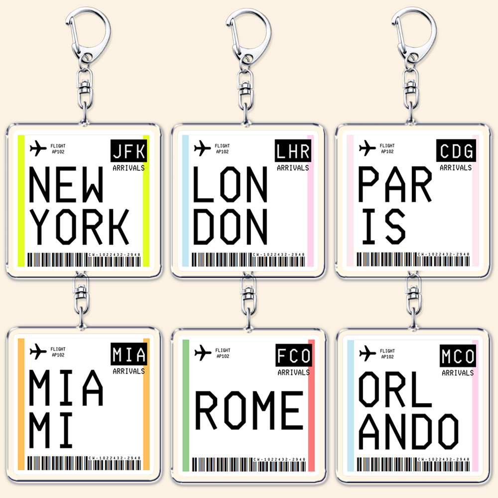 Brelok do kluczy z biletem sam – Travel Accessories London recenzja i cena