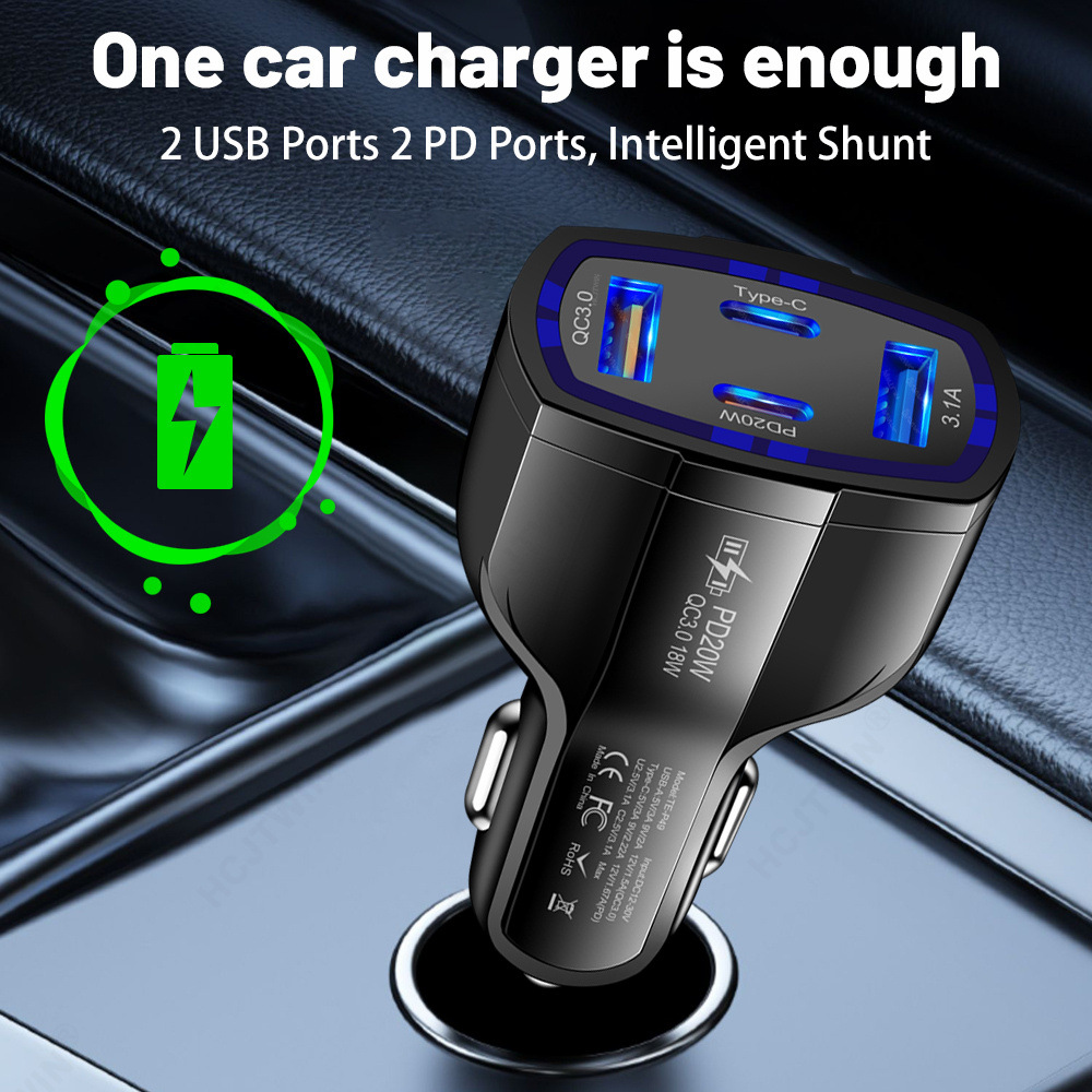 Wieloportowa ładowarka samocho – Travel Plug Type C recenzja i cena