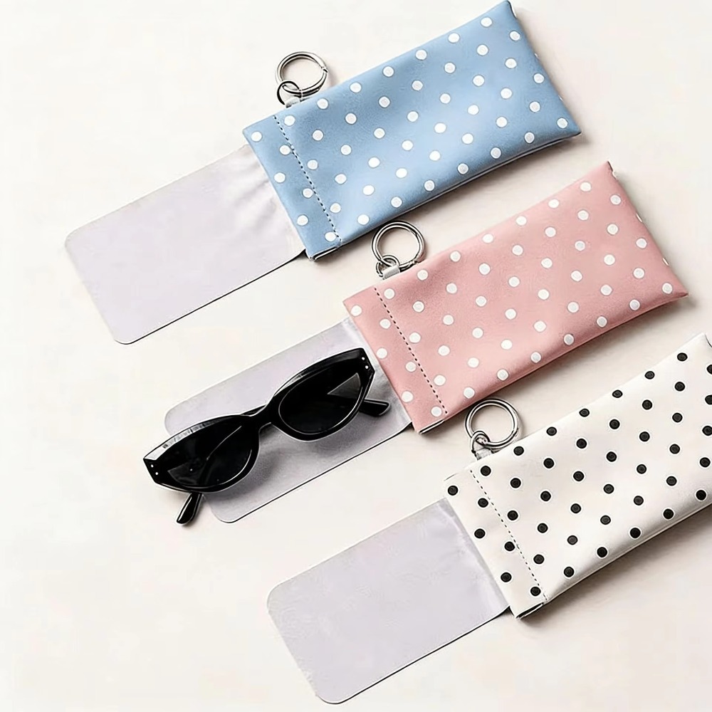 Etui na okulary w kropki z bre – Travel Accessories Pouch For Women recenzja i cena