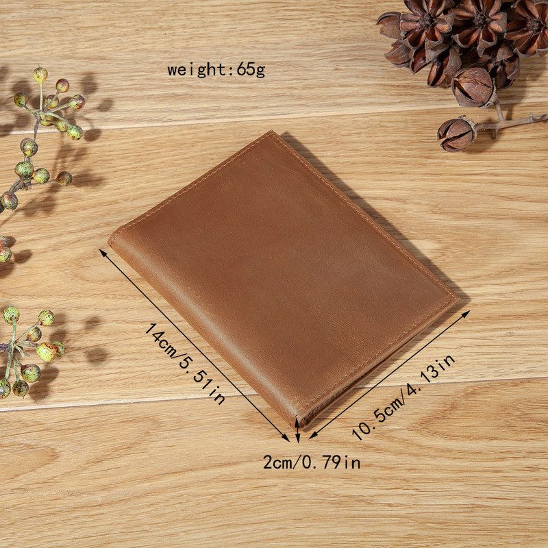 Modny unisexowy skórzany portf – Travel Accessories Passport Holder recenzja i cena