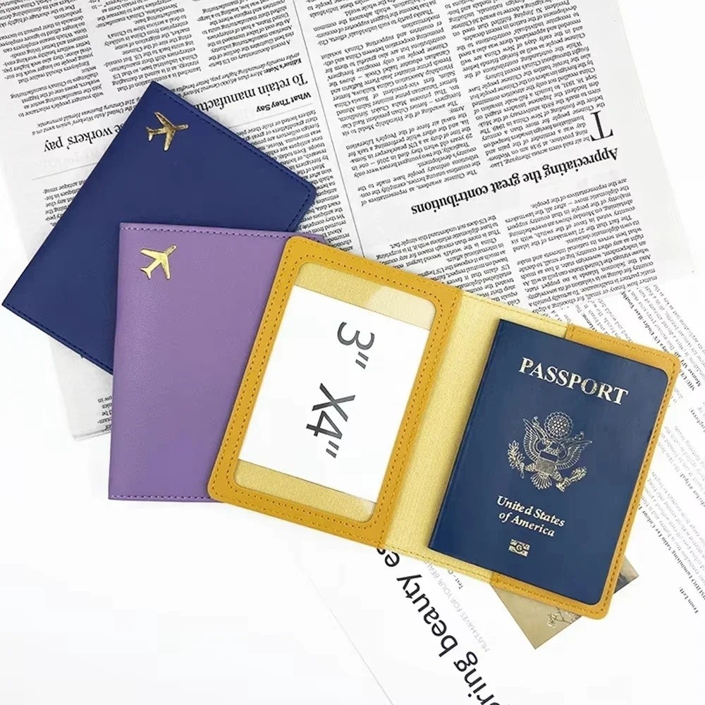 Etui na paszport ze skóry PU,  – Travel Accessories Italy recenzja i cena