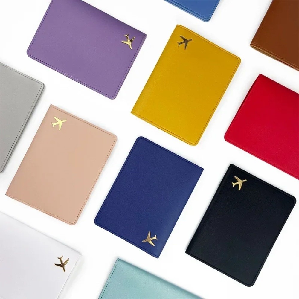 Etui na paszport ze skóry PU,  – Travel Accessories Italy recenzja i cena